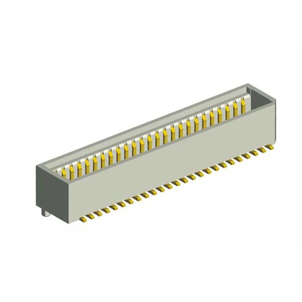 Board-to-board connector automotive context refers to an electrical connector designed for use in automotive applications, where it's used to establish connections between different printed circuit boards within a vehicle's electronic systems.