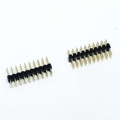 2.0MM pitch 20pin pin header straight dip type total length 8.8mm male header connector